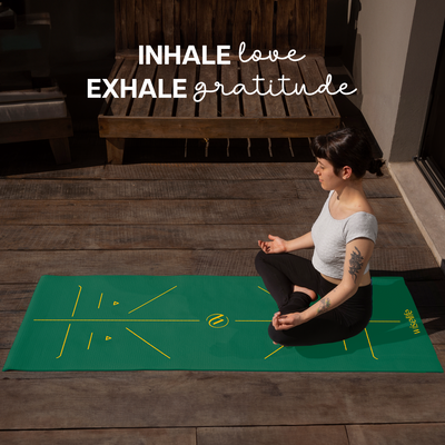 True Alignment TPE Yoga Mat - 6mm