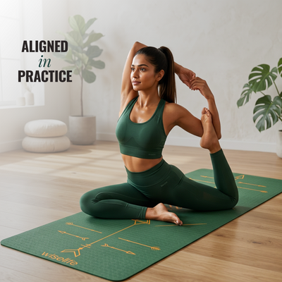 Boho Alignment TPE Yoga Mat - 8mm