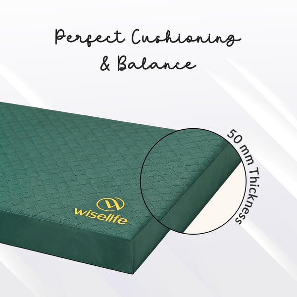 wiselife yoga balance pad , balance pad , balance pad for exercise , balance pad leg cushion for yoga , balance pad knee cushion , knee cushion for yoga