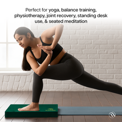 wiselife yoga balance pad , balance pad , balance pad for exercise , balance pad leg cushion for yoga , balance pad knee cushion , knee cushion for yoga