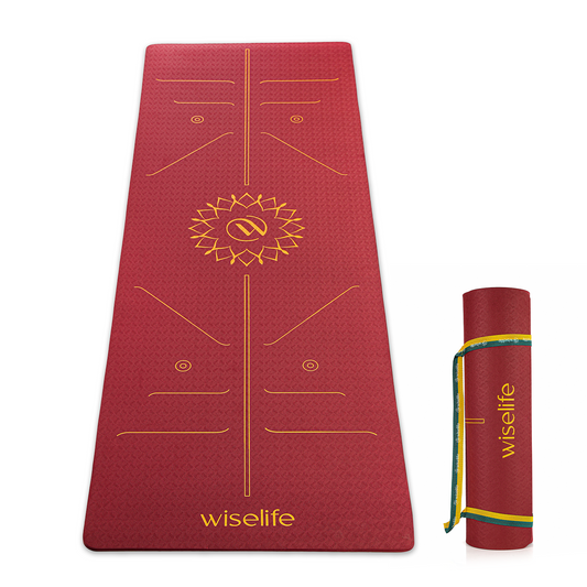 Lotus Alignment TPE Yoga Mat - 10MM