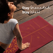 Lotus Alignment TPE Yoga Mat - 10MM