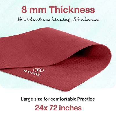 Classic TPE Yoga Mat - 8mm