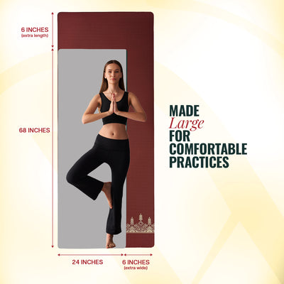 Grande XL TPE Yoga Mat - 6mm