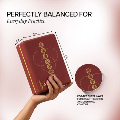 Printed Yoga Block