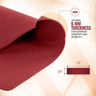 Classic TPE Yoga Mat - 6mm