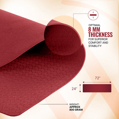 Classic TPE Yoga Mat - 8mm