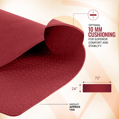 Classic TPE Yoga Mat - 10mm