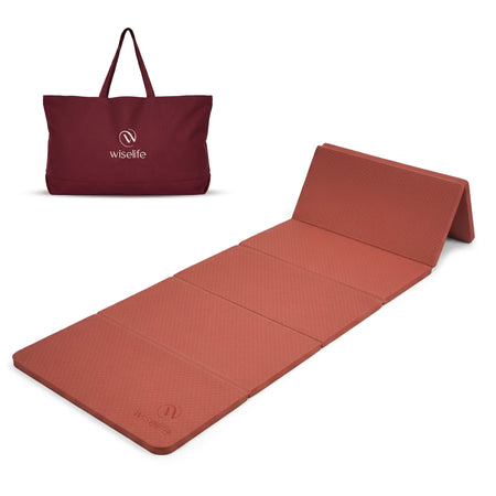 Foldable Travel Yoga Mat Eco TPE 5mm With Carry Bag