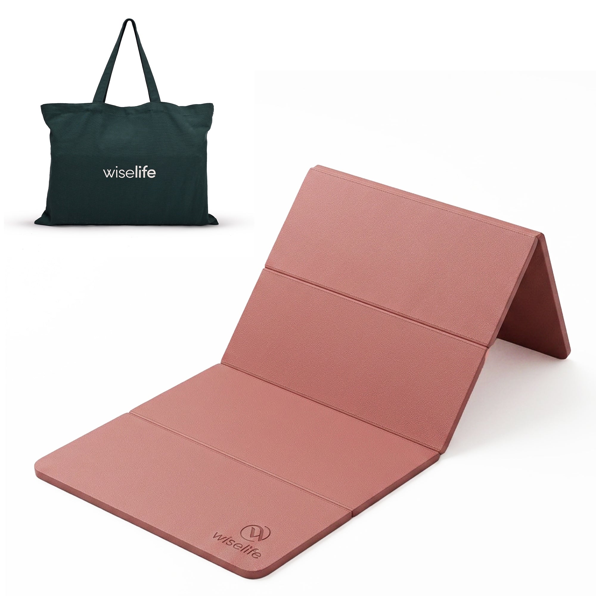 Wiselife Foldable Travel Yoga Mat TPE 5mm