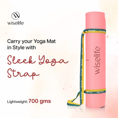 Dual Layer Alignment TPE Yoga Mat- 6mm