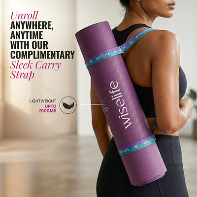 True Alignment TPE Yoga Mat - 6mm