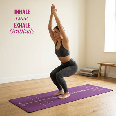 True Alignment TPE Yoga Mat - 6mm