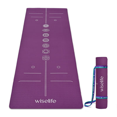 True Alignment TPE Yoga Mat - 6mm