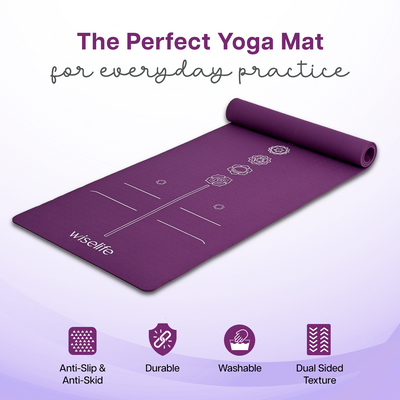 True Alignment TPE Yoga Mat - 6mm