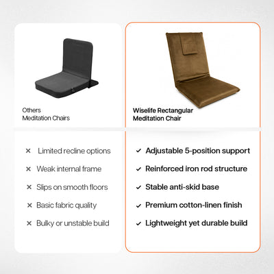 Rectangular Meditation Chair