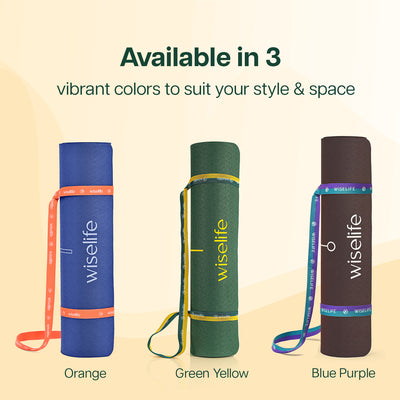Wise Yoga Mat Strap Combo
