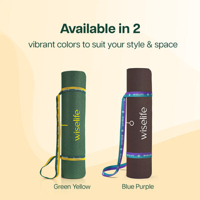 Wise Yoga Mat Strap Combo