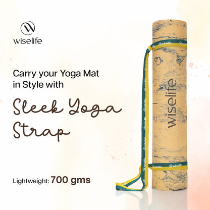 Dual Layer Alignment TPE Yoga Mat - 6mm