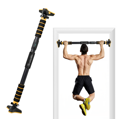 Wise Heavy-Duty Adjustable Pull Up Bar | Supports Up to 200 kg