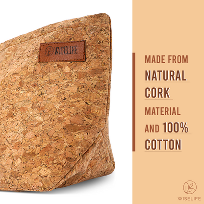 Biodegradable Cork Travel Pouch