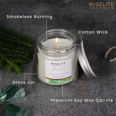 Organic Scented Candle - 80 Gram