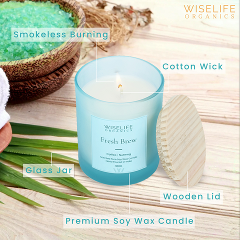 Organic Scented Candle- 180g