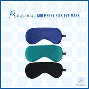 Mulberry Silk Eye Mask (Set of 3