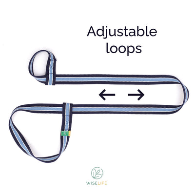 Yoga Mat Strap (Blue)