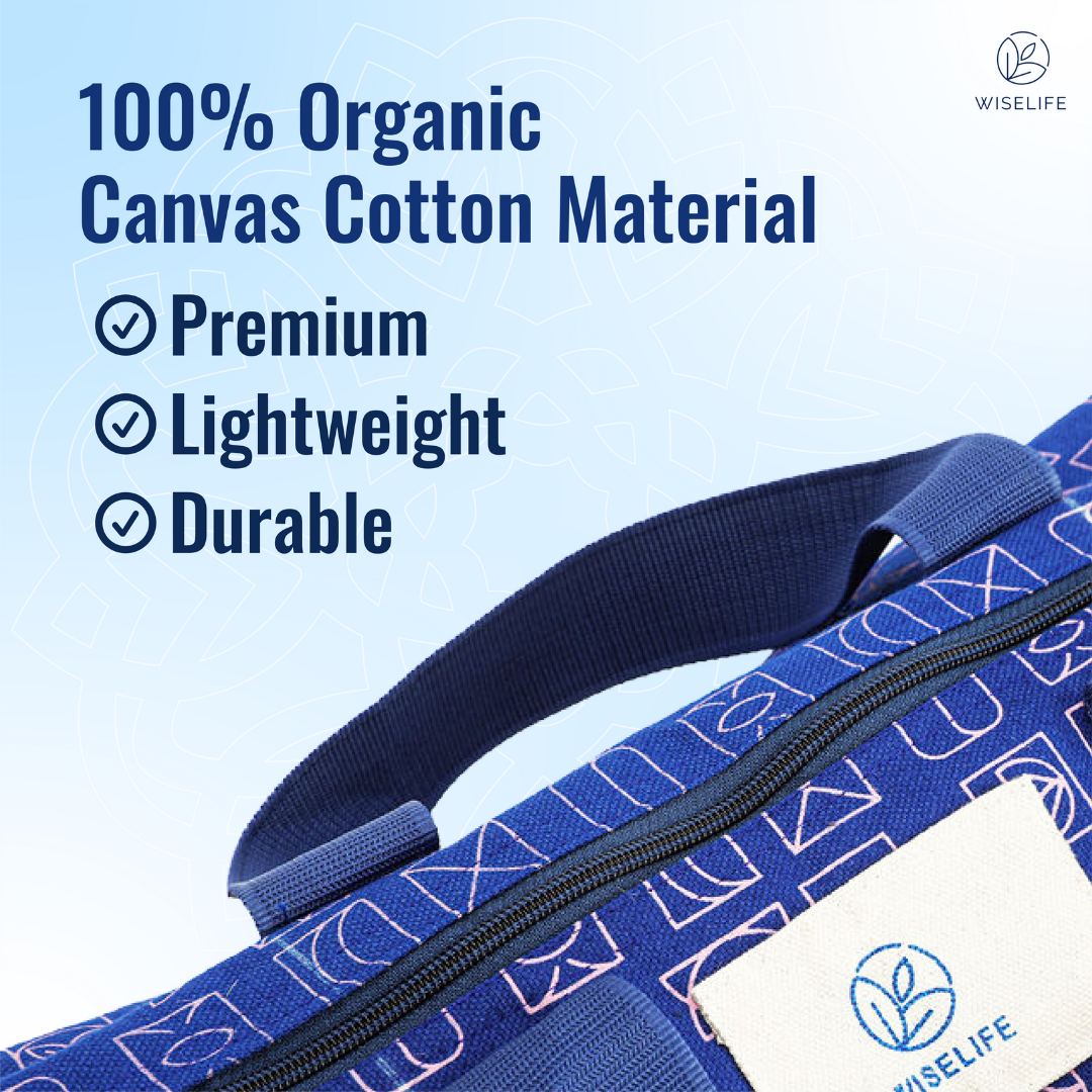 Yogwise Fabric Yoga Mat Carry Bag Wth Durable Zip (Cover Only) - Buy Yogwise  Fabric Yoga Mat Carry Bag Wth Durable Zip (Cover Only) Online at Best  Prices in India - Yoga