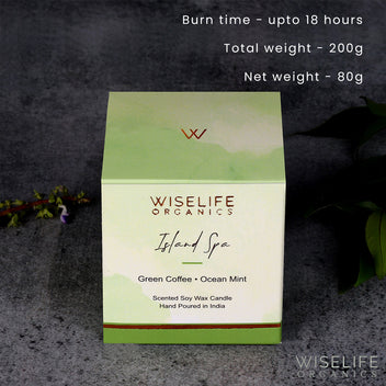 Organic Scented Candle - 80 Gram