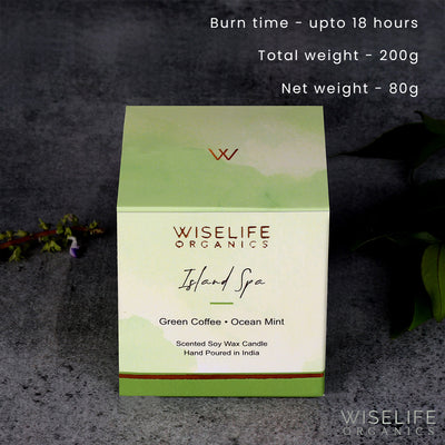 Organic Scented Candle - 80 Gram