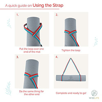 Yoga Mat Strap (Pastel)